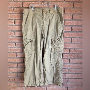 American Eagle Outfitters Khaki Cargo Pants